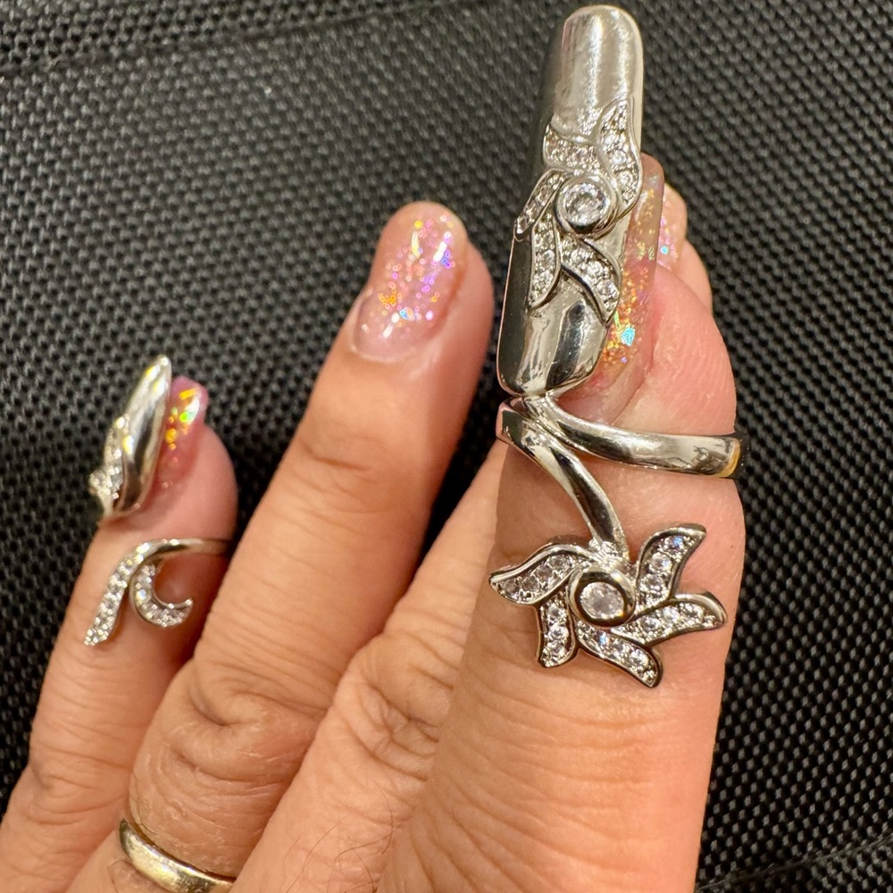 Silver Ring Guard Set - Picture 3 of 6